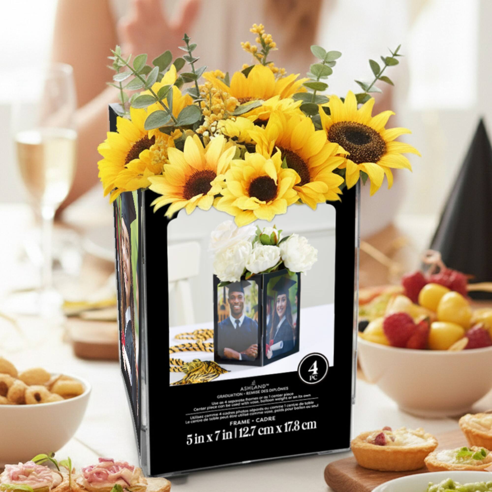 4pc. 5" x 7" Black Centerpiece Frame, Graduation by Ashland®